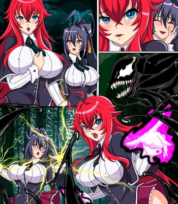 Rias Akeno Venom Fusion comic porn thumbnail 001