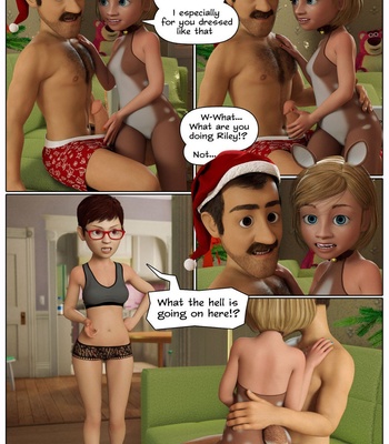 Inside Riley 5 – Family Christmas comic porn sex 5