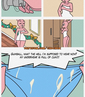 The Amazing Gumball Christmas comic porn sex 014