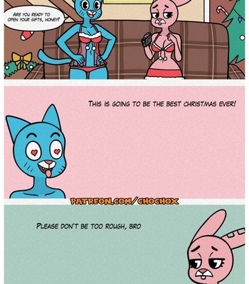 The Amazing Gumball Christmas comic porn sex 021