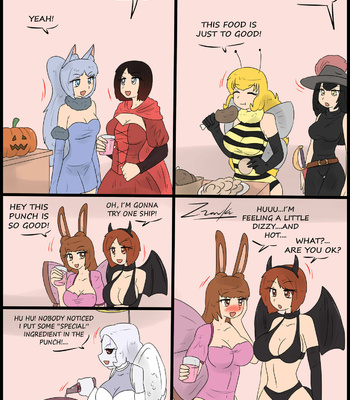 The Halloween Party comic porn thumbnail 001