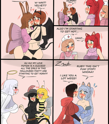 The Halloween Party comic porn sex 2