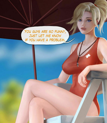 Wholesome Lifeguard comic porn sex 5