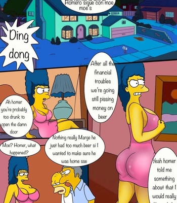 The Simpsons – Homeless Lucky Day comic porn sex 2