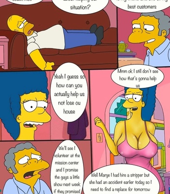 The Simpsons – Homeless Lucky Day comic porn sex 3