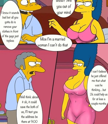The Simpsons – Homeless Lucky Day comic porn sex 4