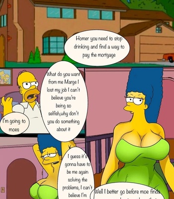 The Simpsons – Homeless Lucky Day comic porn sex 5