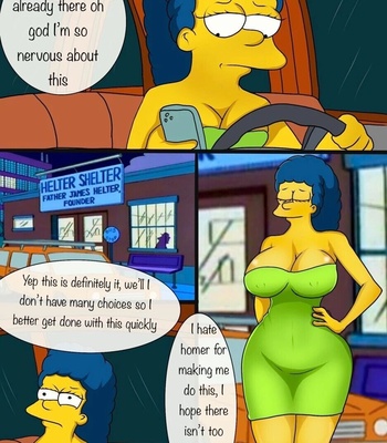 The Simpsons – Homeless Lucky Day comic porn sex 6