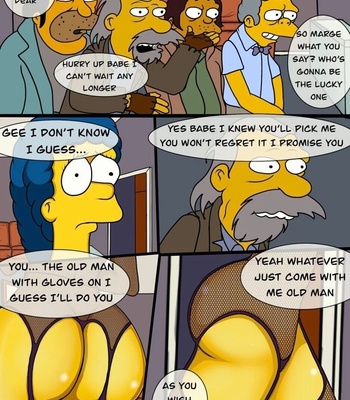 The Simpsons – Homeless Lucky Day comic porn sex 15