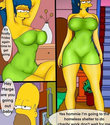 The Simpsons – Homeless Lucky Day comic porn sex 29