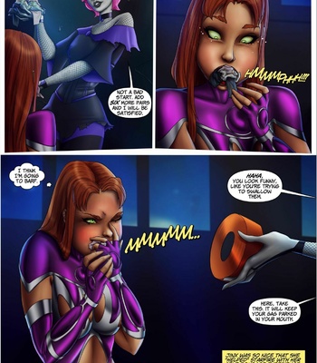 Teen Titans Starfire comic porn sex 7