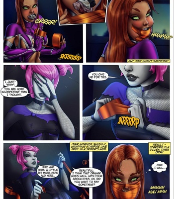 Teen Titans Starfire comic porn sex 8