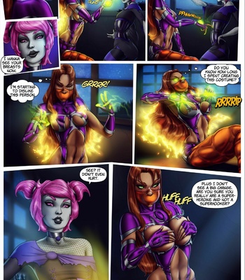 Teen Titans Starfire comic porn sex 13