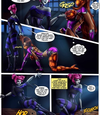 Teen Titans Starfire comic porn sex 16