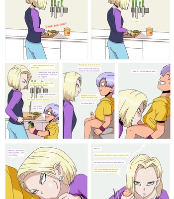 Porn Comics - Trunks x Android 18