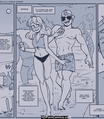 Porn Comics - Beach Relief