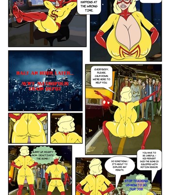 Super Heroine Hjinks Sex Comic sex 8