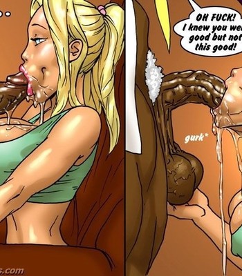 2 Hot Blondes Hunt For Big Black Cocks Sex Comic sex 37