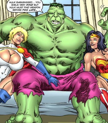 She Hulk Power Girl Porn - The Big One! comic porn | HD Porn Comics