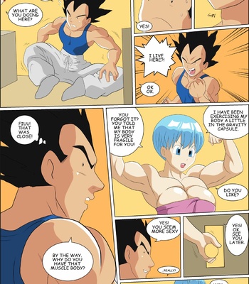 Muscular Bulma comic porn sex 4