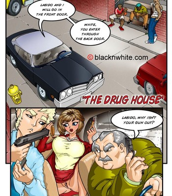 White Cops, Black Cocks 1 – The Drug House Sex Comic sex 2