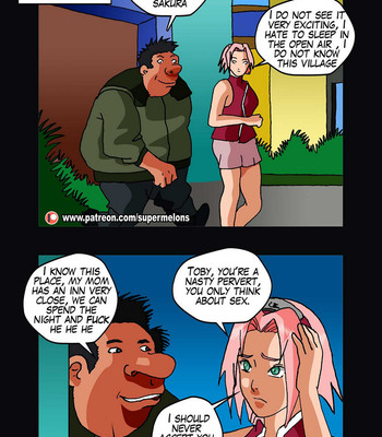 Porn Comics - Sakura And Tobi