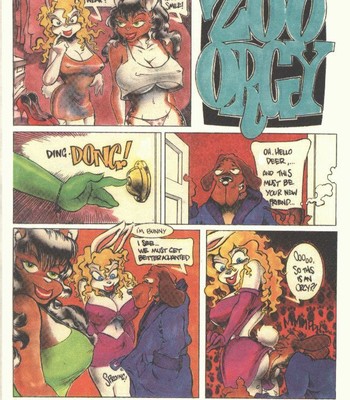 Porn Comics - Zoo Orgy