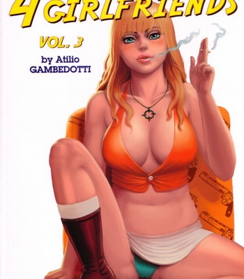 Porn Comics - 4 Girlfriends 3 Sex Comic