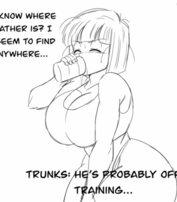 Future Trunks And Bulma comic porn sex 3