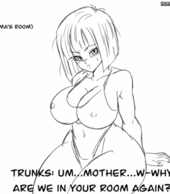Future Trunks And Bulma comic porn sex 8