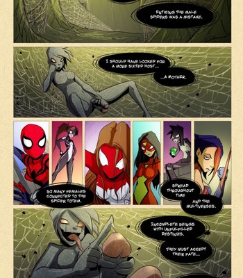 The Violation Of The Spider Women Sex Comic sex 3