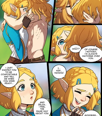 A Night With Zelda comic porn sex 7