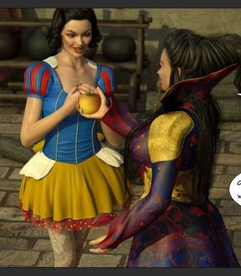 Cartoon Sex Snow White Queen - Snow White Meets The Queen 1 comic porn - HD Porn Comics