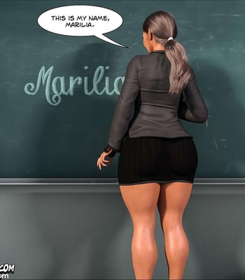 Spank – Teacher Marilia comic porn sex 18