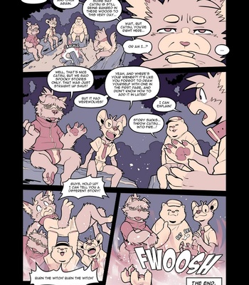 Catsudon Gets Gangbanged In The Woods By Werewolves Who Are Also A Bunch Of Dorks comic porn sex 12