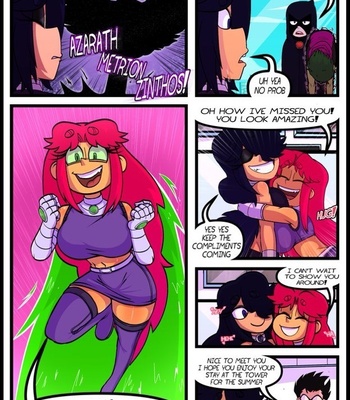 Teen Titans – Crossfires comic porn sex 4