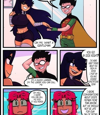 Teen Titans – Crossfires comic porn sex 5