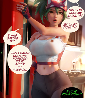 Kiriko Wants Her Donut comic porn sex 2