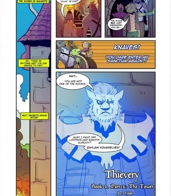 Porn Comics - Thievery 2 – Issue 2 – The Tower