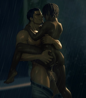 Kiryu Kazuma Fuckin’ In The Rain comic porn sex 3