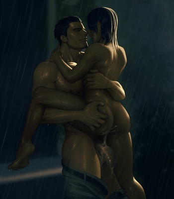 Kiryu Kazuma Fuckin’ In The Rain comic porn sex 6