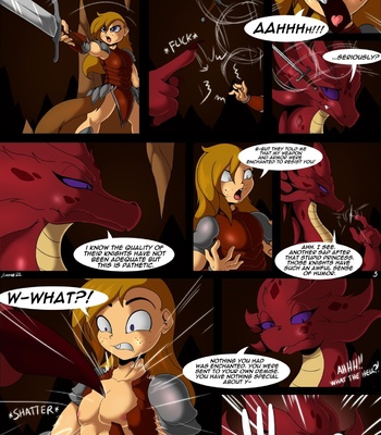 Female Dragon Sex - The Dragon's Knight - Trial By Sword (Remaster) comic porn - HD Porn Comics