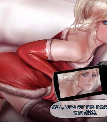 Mercy’s Christmas Party comic porn sex 7