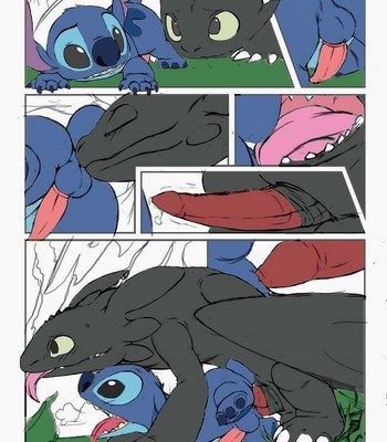 Stitch vs Toothless Sex Comic sex 2