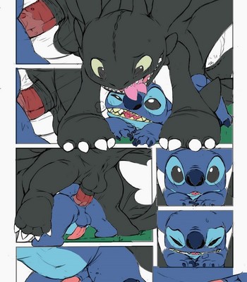 Stitch vs Toothless Sex Comic sex 3