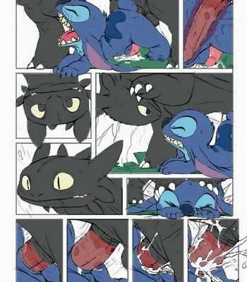 Stitch vs Toothless Sex Comic sex 4