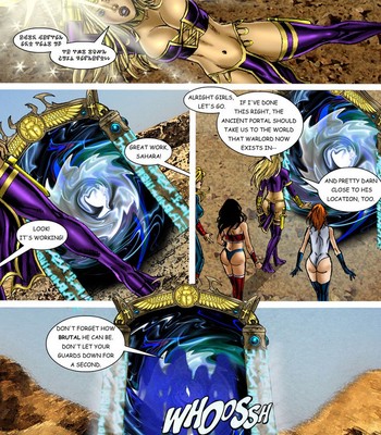 9 Superheroines VS Warlord 1 Sex Comic sex 4