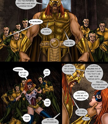 9 Superheroines VS Warlord 1 Sex Comic sex 12