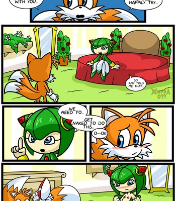 Tails And Cosmo’s First Time comic porn sex 4