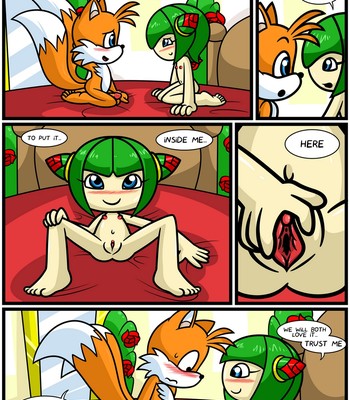 Tails And Cosmo’s First Time comic porn sex 5